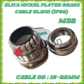 ELICA NICKEL PLATED BRASS CABLE GLAND (IP68) - M16 , M20 , M25 AND M32. 