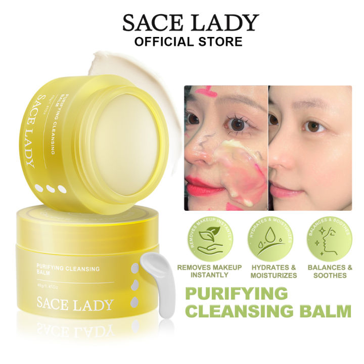 NUC SACE LADY Hydrates Purifying Cleansing Balm Cosmetics Refreshed ...