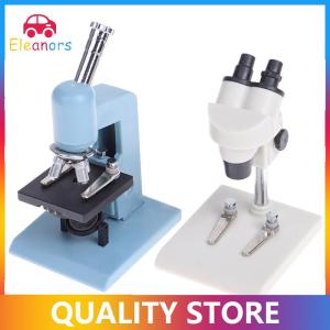 [Eleanor] 1Pc 1:12 Dollhouse Miniature Microscope Laboratory Equipment Model Experimental Scene Decor Toy