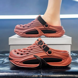 Free Shipping MenS Clogs MenS Style 2026 New Sandals Beach Wear Non-Slip Closed-Toe Slippers for Couples