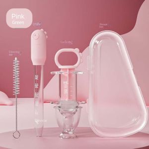 Baltra Baby Syringe Shape Feeder Newborn Dropper Medicine Feeder Needle Feeder Squeeze Medicine Dropper Dispenser