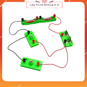 [Lập Trình Nhúng A-Z][3] Đồ Chơi STEM – Bộ Thí Nghiệm Mạch Điện Đơn Giản (Có Hộp Đựng)