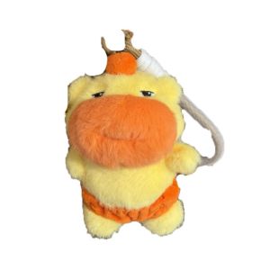 TEA7146 Capybara Water Dolphin Doll Pendant Cartoon Soft Stuffed Dolphin Doll Keyring Home Decor Lovely Dolphin Doll Plush Keychain Boys Girls