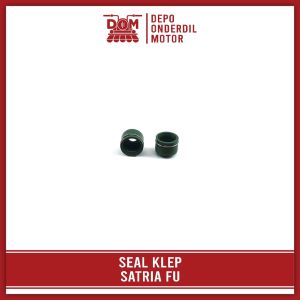 Seal Klep SATRIA FU SET ISI 2 (PSP) - Sil Siel Valve Stem Karet Batang Kelep Klip SUZUKI SATRIA FU