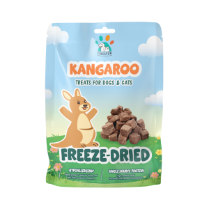 Singapaw Freeze Dried Exotic Pet Treats 50g for Dogs & Cats Crocodile Lamb Green Tripe Horse Kangaroo Wild Boar Single Ingredient