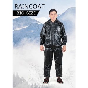 Jas Hujan Pria Mantel Motor Setelan Jaket Celana Size Besar Jumbo Rain Coat Anti Rembes