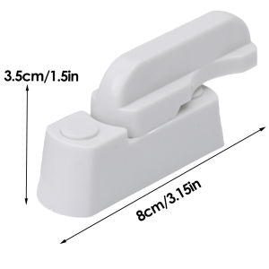 T-lock Crescent Lock Child Safe Security Window Door Sash Lock Safety Lever Handle Sweep Latch Alloy Replacement Lock