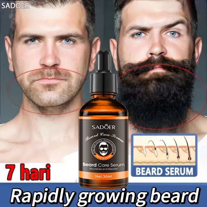 Minyak Penumbuh Bulu Kumis 30 ml, Penumbuh Rambut, Penumbuh Jenggot, Cambang, Jambang-Serum penumbuh kumis -Beards Serum-Serum Penumbuh Brewok Jenggot Jambang Kumis-COD