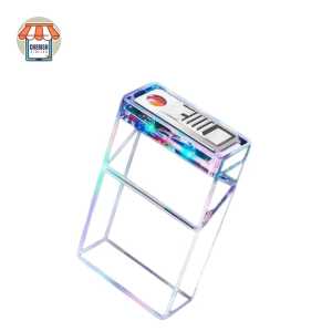 DZN 005 Kotak RKOK Transparan RGB Plus Korek Elektrik Koil Kapasitas 20btg