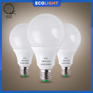 ECOL Original High Quality Efficient LED Bulb Energy Light Bulbs Daylight&Warmwhite 5W 7W 9W 12W 15W 18W