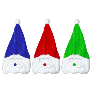 Giáng sinh theo chủ đề Mũ bảo hiểm xe máy Phụ kiện Santa cap với tầm nhìn rộng gấp đôi lót Comfort theo mùa bánh răng đi xe