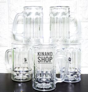 4  DAN 6 PCS GELAS  MIKA TEBAL ANTI PECAH MOTIF TERBARU