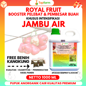 Pupuk Topfarm / Pupuk Jambu Air Terbaik / Pupuk Booster Jambu Air / Pupuk Booster Untuk Jambu Air / Pupuk Booster Buah Jambu Air / Pupuk Organik Booster Jambu Air / Pupuk Khusus Buah Jambu Air