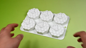 6-cavity Honeycomb Silicone Mold DIY Mousse Cake Mold Decorating Baking Tool for Making Chocolate Fondant Dessert