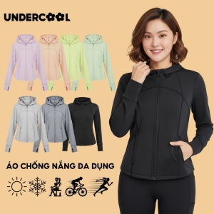 Áo Khoác Chống Nắng Nữ UNDERCOOL Vải Lạnh Chống Tia UV UPF 50+ Co Giãn Form Ôm Body Thời Trang ACN11