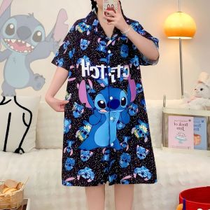 383 E ชุดนอนกระโปรงผู้หญิงโอเวอร์ไซส์ หน้าผ้าอก45 นิ้ว **ไม่ได้เหมาะคนอก45** ผ้าไหมอิตาลี ชุดนอนราคาถูกพร้อมส่งจาก กทม