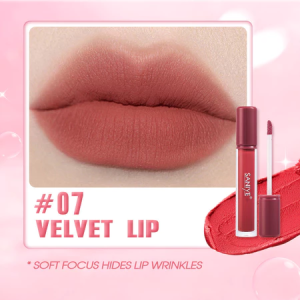 SANIYE 9 Warna Velvet Lip Matte Transferproof Tahan Lama Lipstik Cair Waterproof Kosmetik L1271