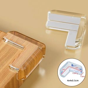 Baby Safety Corner Silicone Protector Table Soft Transparent Children Anti Collision Corner Edge Protection Guards