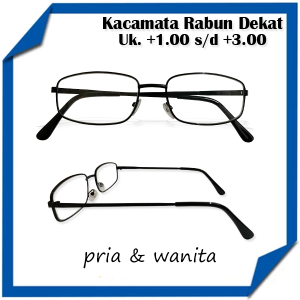 KACAMATA PLUS FRAME BESI / KACAMATA BACA JARAK DEKAT / KACAMATA UNTUK PRIA DAN WANITA / TERSEDIA UKURAN +1.00 SAMPAI +3.00
