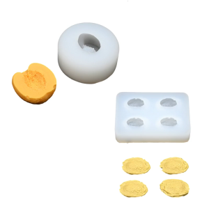 Grade Silicone Apricot Mold for Fondant and Sugar Craft Chocolates Baking Mould Birthday Party Cake Decoration