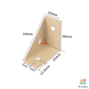 MD ฉากยึดเข้ามุม โครงเหล็กสแตนเลส  อุปกรณ์เสริมเฟอร์นิเจอร์ Steel corner code