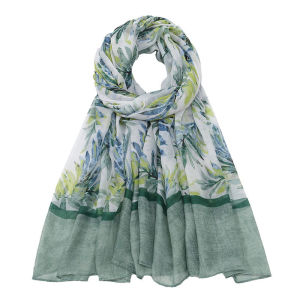 180cmx90cm tudung Fashion Cotton Shawl Murah Simple Voile Scarf Corak Muslim Hijab