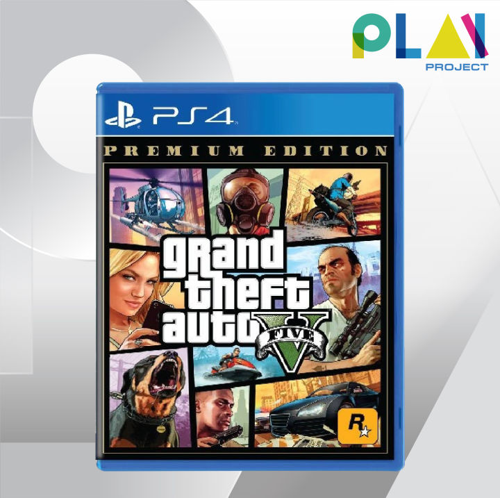 [PS4] [มือ1] Grand Theft Auto V : Premium Edition [GTA V] [ENG] [แผ่น