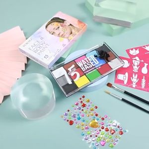 Face Body Paint Set Water Soluble Halloween Childrens Day Anime Cosplay Drama Pigment Makeup