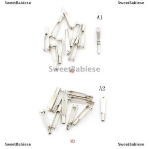 [COD] SweetBabiese 10pcs M2 M3 Metal clevis Chuck Rod Clamp สำหรับ RC Airplane Car Boat
