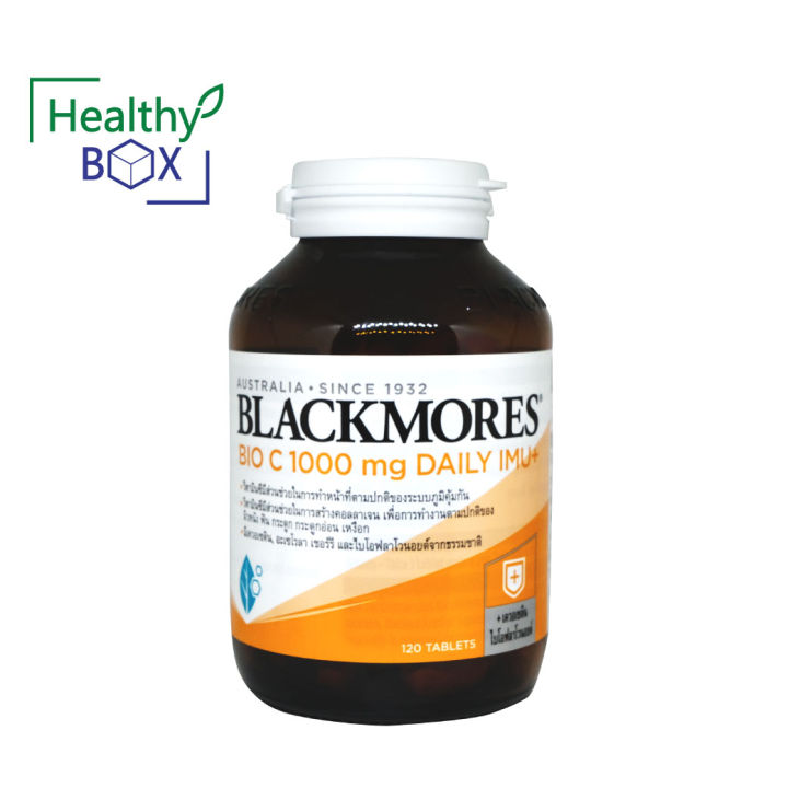 Tablets BLACKMORES Bio C 1000 mg Daily Imu+120Tablets แบลคมอร์ส ไบโอ ซี ...