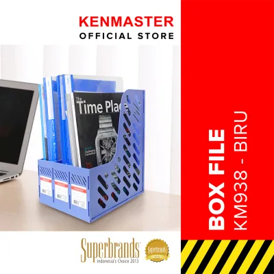 Kenmaster Rak Box File KM-938 3 Sekat / Tempat Dokumen / File Tray - OL066
