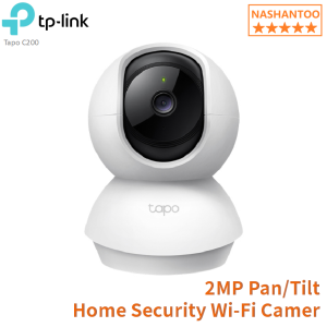 TP-Link Tapo Pan/Tilt Security Camera for Baby Monitor Pet Camera w/Motion Detection 1080P 2-Way Audio Night Vision Cloud & SD Card Storage Works with Alexa & Google Home (Tapo C200)