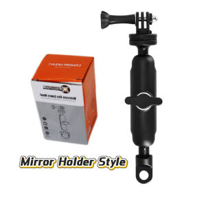 MOTOWOLF GoPRO Handlebar Camera Holder Side Mirror Cam Mount Motorbike Holder Insta360 Pemegang Kamera Motosikal
