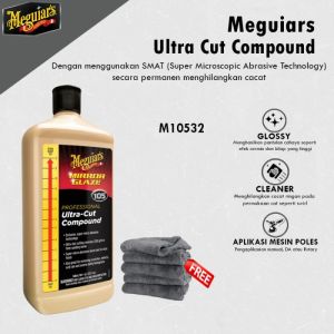 Meguiars - Meguiars Ultra Cut Compound Mirror Glaze 946ml Penghilang Baret M105