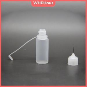 WHPHous 10ml Needle Tip Bottle Applicator Bottle for Paint Pointed Mouth Oil Makeup Tool