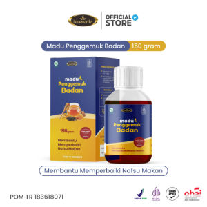 MADU PENGGEMUK BADAN Suplemen Madu Penambah Nafsu Makan Berkhasiat Untuk Penggemuk Berat Badan Anak dan Dewasa Cepat Naik