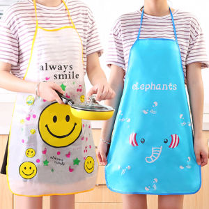 Tạp Dề Nấu Ăn Chống Thấm Nước Và Dầu Mỡ Kèm Lau Tay Cao Cấp - Mẫu Thỏ / Tạp dề chống nước chống dầu Chống bám bẩn hiệu quả