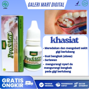 Prosagi Herbal Asli | Obat Herbal Gusi Bengkak Sakit Gigi & Bau Mulut