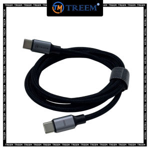 TREEM 100W (0.25/1/2M) USB-C to USB-C Fast Charging Cable (Root Series)