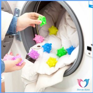 Dovin ลูกบอลซักผ้า ลูกบอลซิลิโคนซักผ้า ลูกบอลซักผ้าช่วยไม่ให้ผ้าพัน 1 Set 5 ลูก คละสี Small Washing Balls 1 Set 5 pcs