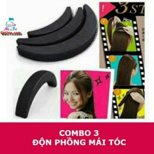 Bình Chánh shop 💖 Combo 3 dụng cụ độn phồng tóc mái  tạo kiểu khi đi tiệc