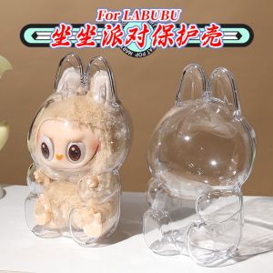 Labubu V1/V2 Transparent Acrylic Protective Shell Thickened Doll Organizer