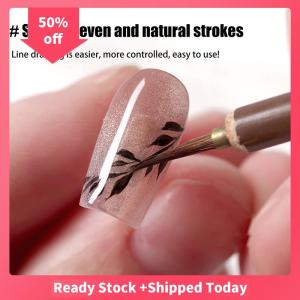🔥🔥🔥sjqgqx Nail Art Painting Wolves Hair Brush Pen Hook Line Paint Brush Chinese Calligraphy Brush Art Oil Drawing Watercolor Brush