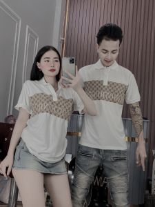 Áo thun nam cổ trụ tay ngắn in chất vải cotton co giãn 4 chiều thấm hút mồ hôi mẫu mới hàng cao cấp K_N LUXURY