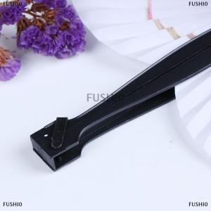 [COD] FUSHI0 Mùa hè cầm tay Fan Trung Quốc gấp tay Fan in giấy quà tặng trang trí