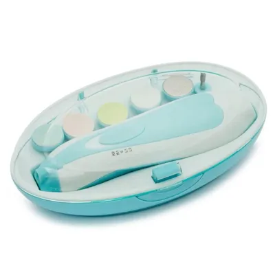 New Baby Automatic Nail Trimmer Safe Manicure Pedicure Nail Clippers Set Painless Kit Tool