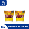 Nissin Cup Noodle European Cheese Curry, 75g set of 2. 