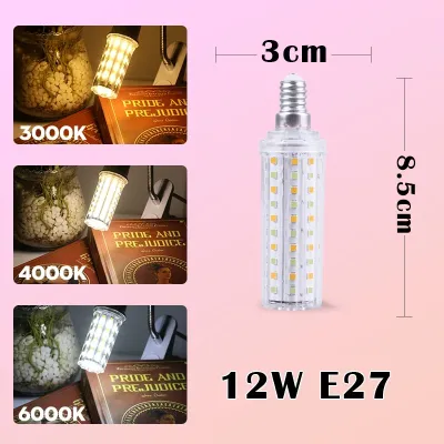 【ซื้อ1แถม2】CANMEIJIA โคมไฟติดผนัง โคมไฟหน้าบ้าน โคมไฟตกแต่งบ้าน led light แสงที่อบอุ่น แสงสีขาว โคมไฟโมเดิร์น โครงโคมอลูมิเนียม ป้องกันฟ้าผ่า IP67 หลอดไฟ E27 กำลัง 12W เปลี่ยนหลอดไฟฟรี รับประกัน 5 ปี