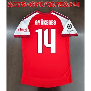 Football shirt player football shirt Olympique de Saint-Gallen home new 26/27 season. # PY0126 Premium Gold Bracelet custom name and number available size S-2XL.