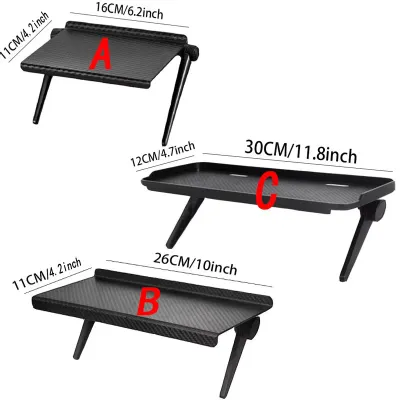 {fyjgyj} Adjustable TV Screen Top Storage Shelf Computer Monitor Screen Top Storage Rack TV Media Box Router Shelf Rack Home Organizer